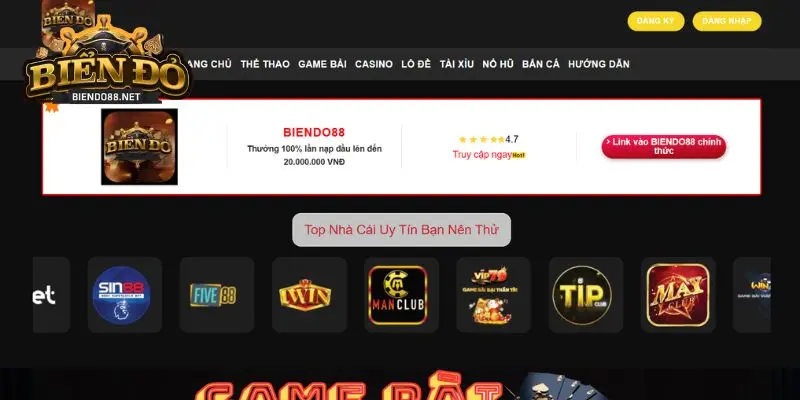 Điều kiện cần nắm khi đăng ký biendo88